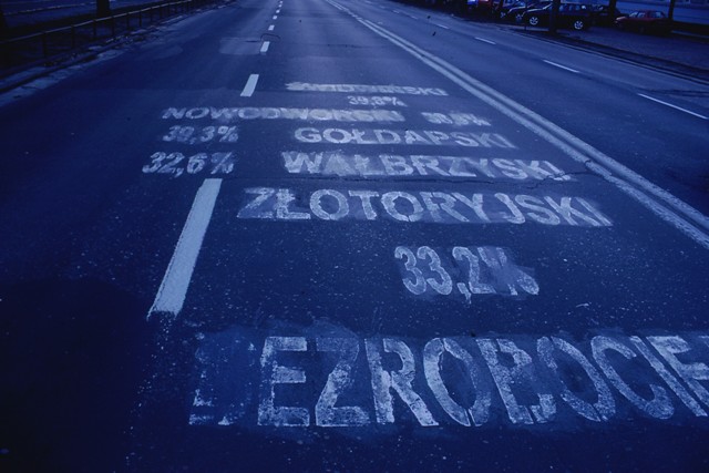 po demonstracji w Warszawie...