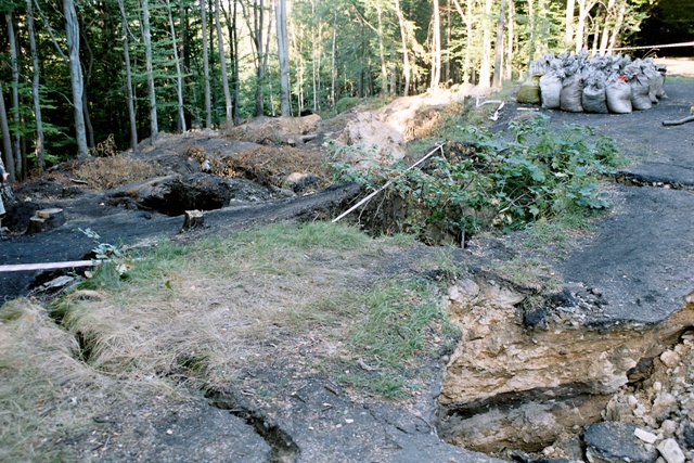biedaszyby w parku w Wałbrzychu (2003r.)